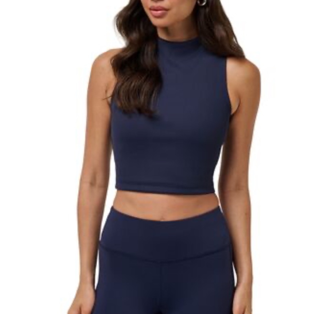PARAGON Cropped Rib Tank Size Large